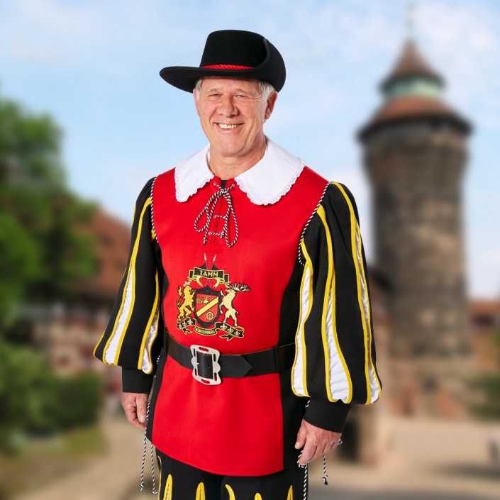 Historische Uniform rot, schwarz-weiß historische-uniform-rot-schwarz-weiss-705x705, Historische Uniform