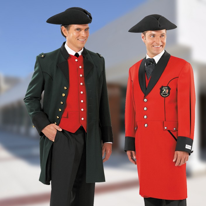 Historischer Uniformrock schwarz und rot mit Dreispitz historischer-uniformrock-schwarz-und-rot-mit-dreispitz-705x705, Historische Uniform