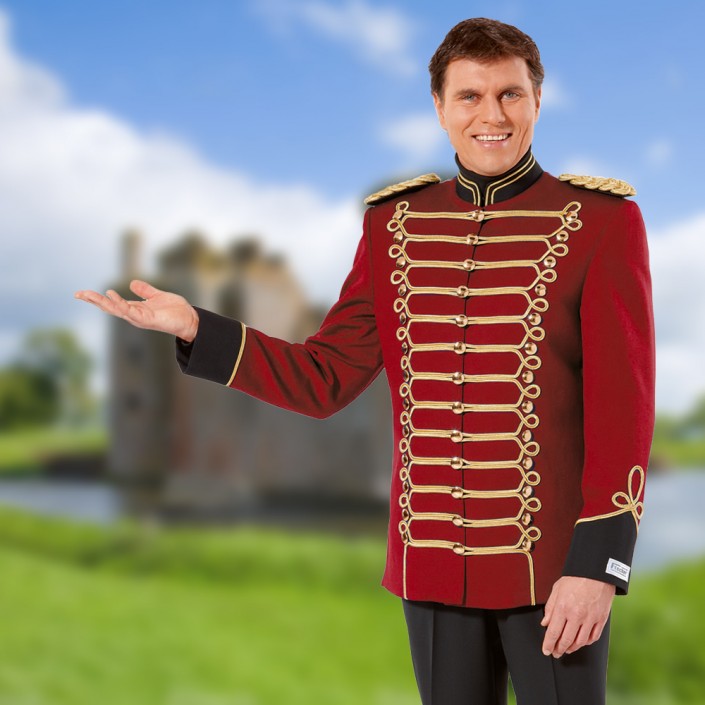 Uniformjacke Manege rot uniformjacke-manege-rot-705x705, Historische Uniform